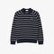 Striped Cotton Crew Neck Sweater lacoste striped cotton crew neck sweater