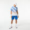 men s lacoste tennis x novak djokovic checkerboard print polo shirt
