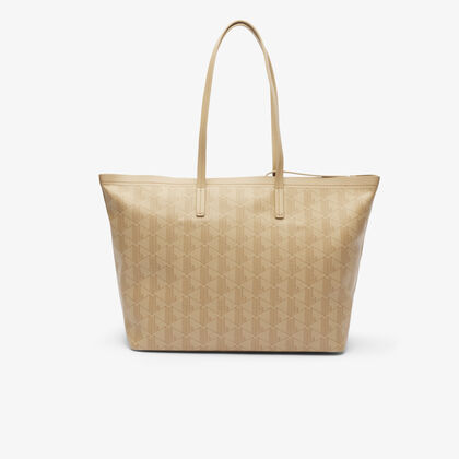Zely Grained Tote With Pouch