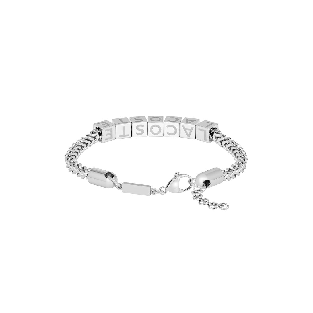 Lacoste Script Mens Bracelet null - 2040521-SIL