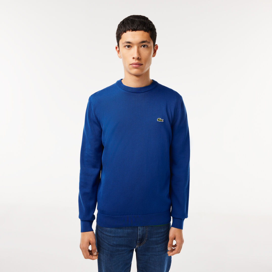 Men's Organic Cotton Crew Neck Sweater - AH1985-00-JQ0