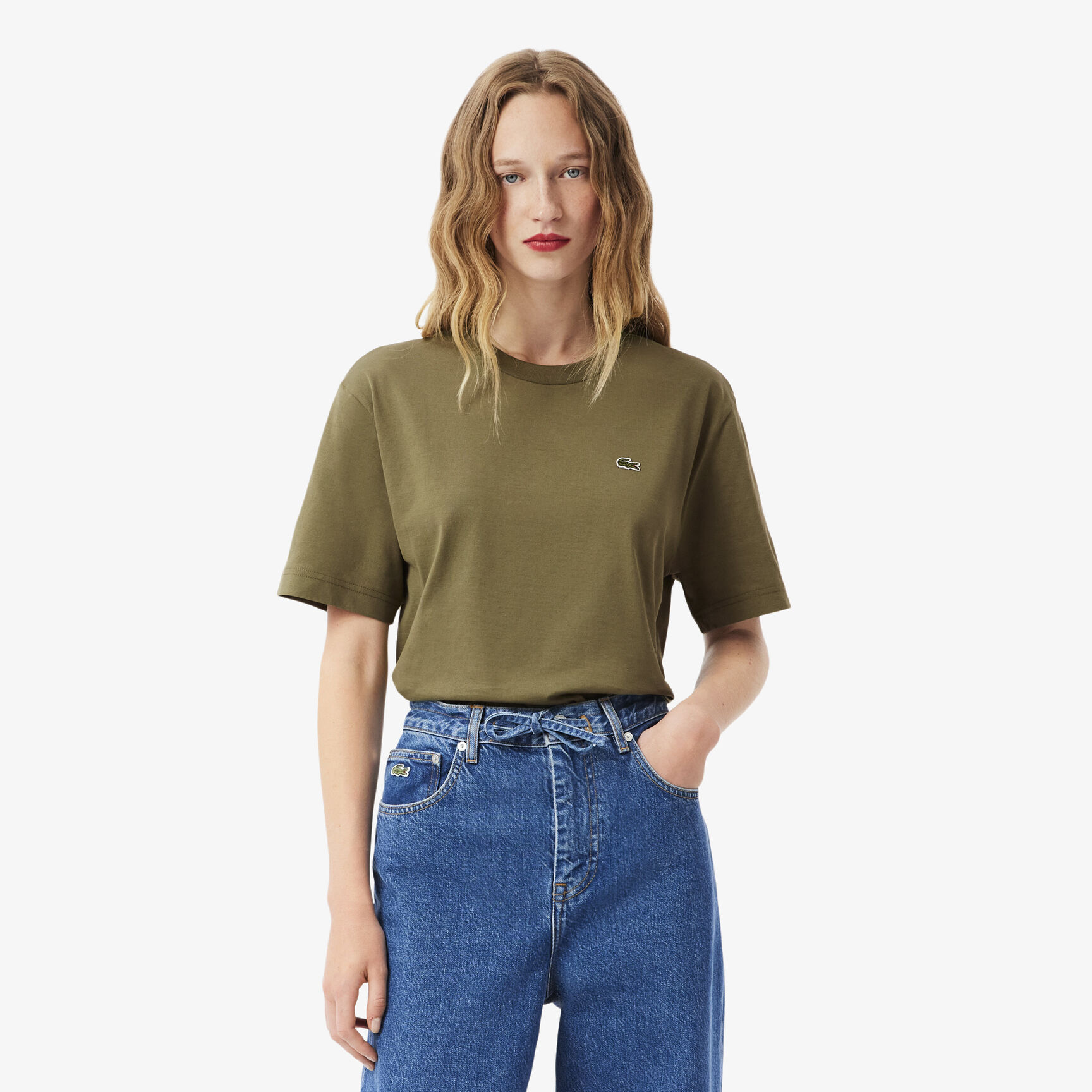 Relaxed Fit Soft Cotton T-shirt - TF7215-00-E9F