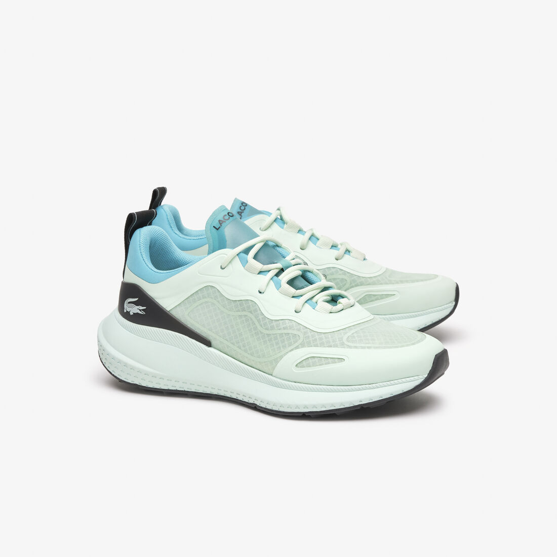 سنيكرز أكتيف 4851 قماش مقسم بألوان للنساء Women's Active 4851 Colourblock Textile Trainers - 46SFA0001-ANG