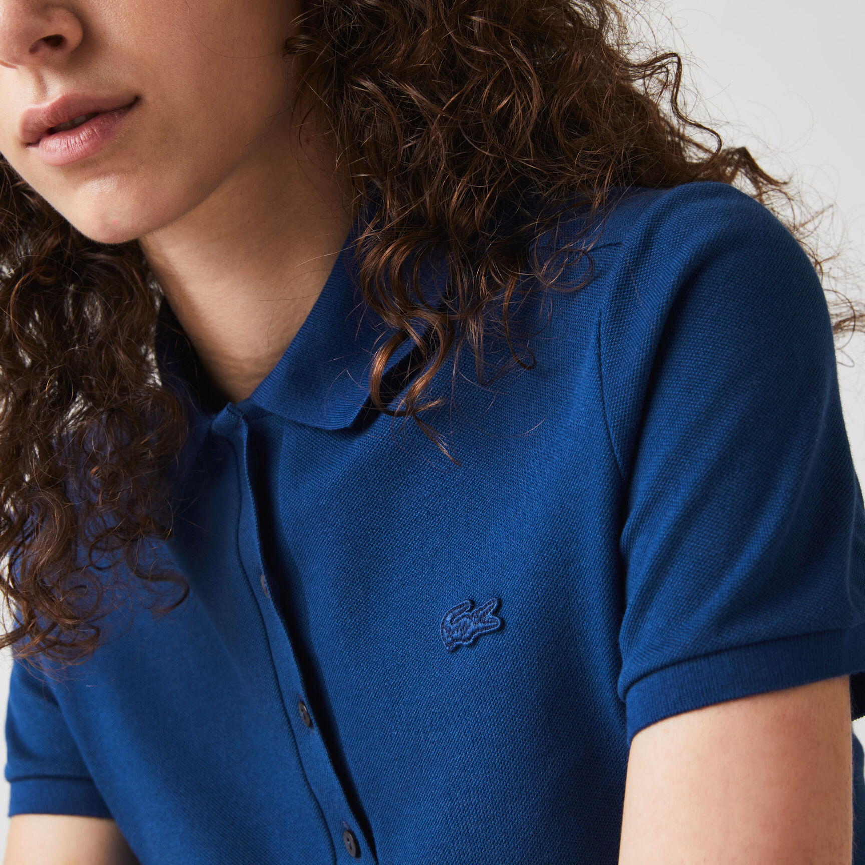 L.12.D Slim Fit Stretch Petit Pique Polo Shirt