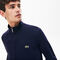 lacoste men s zip stand up collar fleece sweatshirt