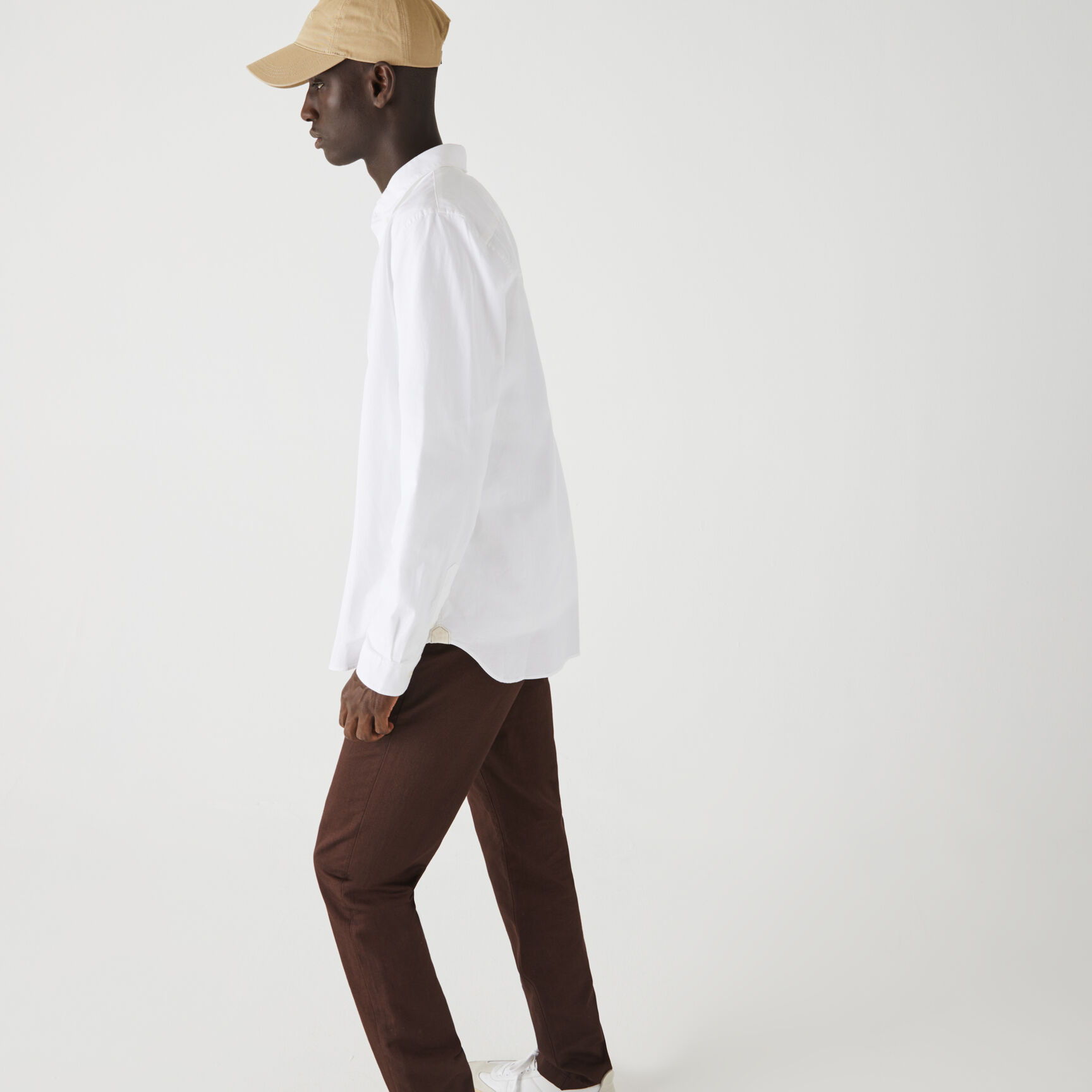 Men's Slim Fit Stretch Oxford Cotton Shirt Men's Slim Fit Stretch Oxford Cotton Shirt