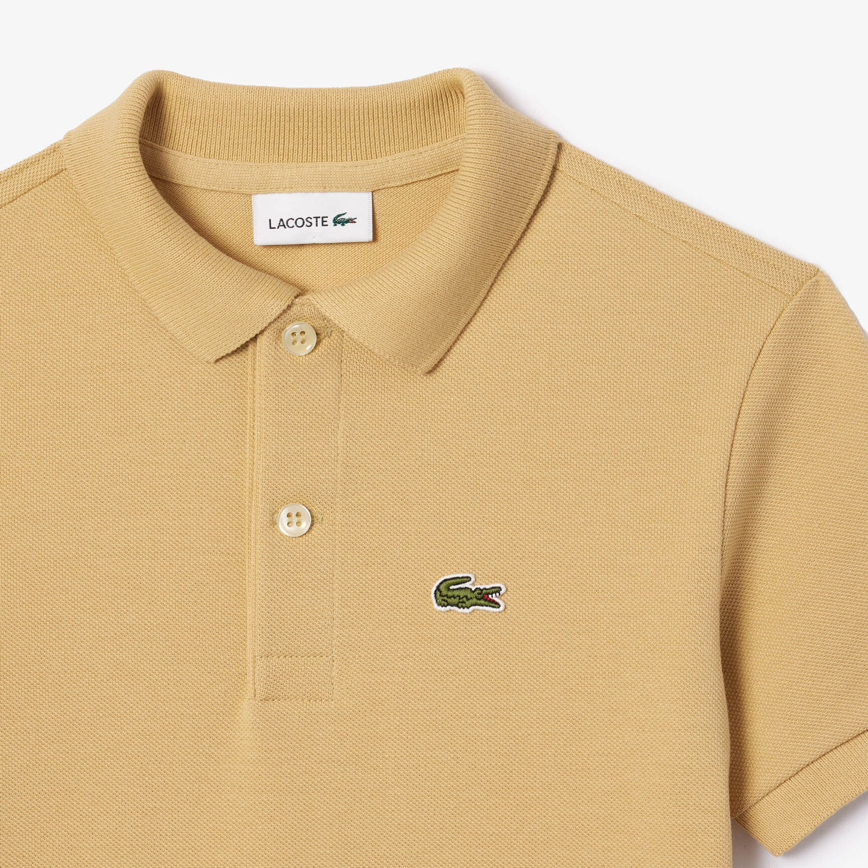 Kids' Lacoste Regular Fit Petit Pique Polo Shirt - PJ2909-00-IXQ