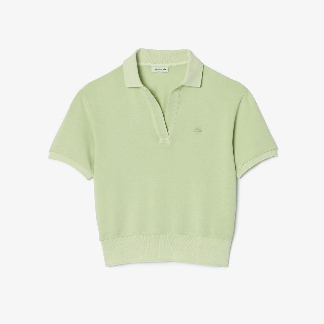 Natural Dyed Cotton Pique Polo Shirt - DF7185-00-IP8