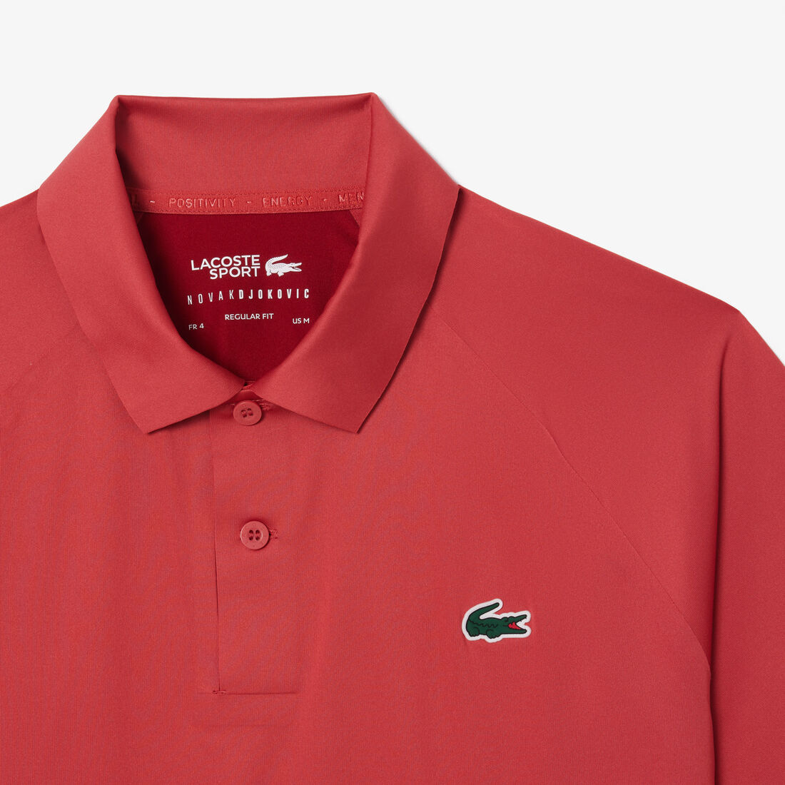 قميص بولو للتنس من لاكوست × نوفاك ديوكوفيتش فائق الجفاف Lacoste x Novak Djokovic Ultra-Dry Tennis Polo Shirt - DH7360-00-IIU