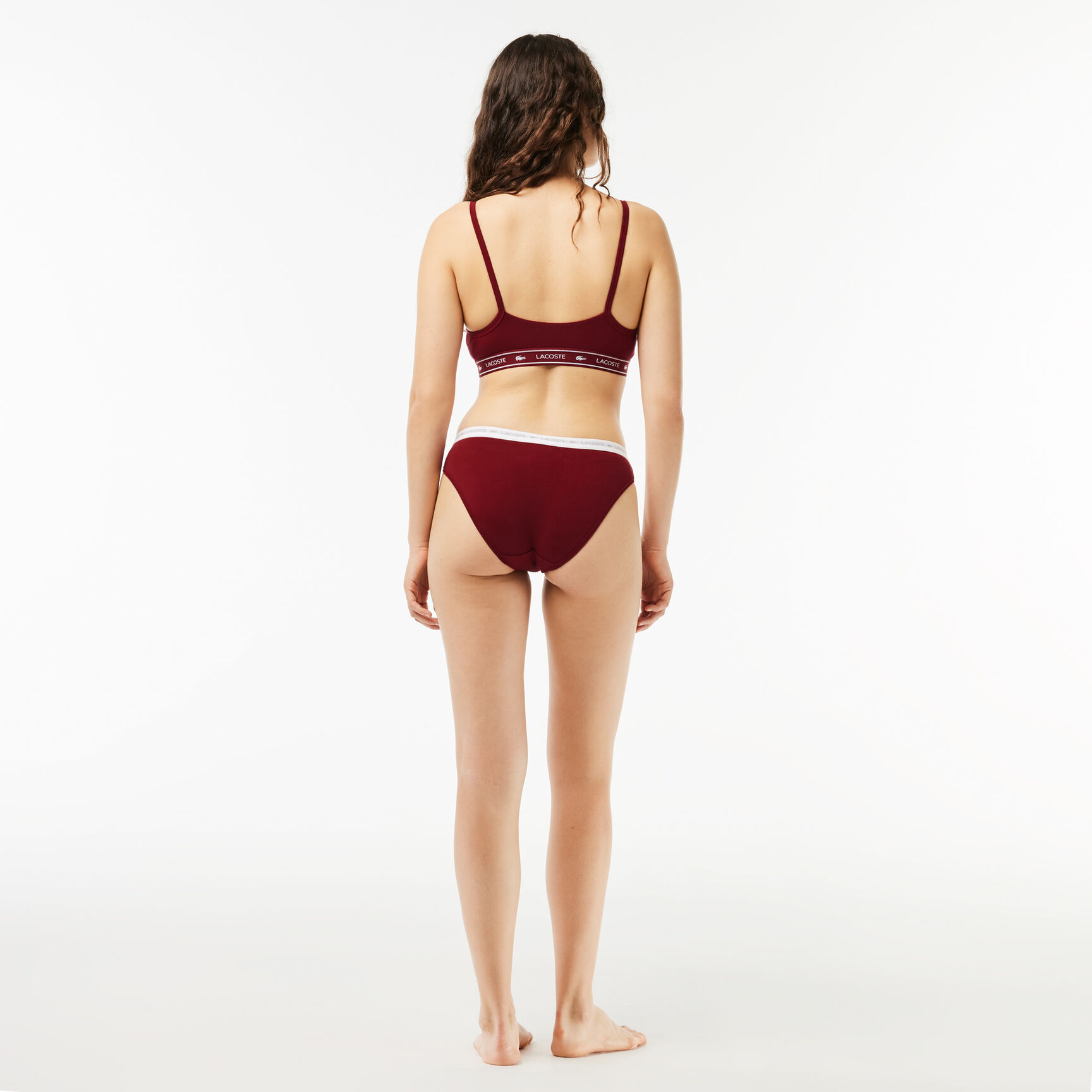 طقم بوكسر قطن مطاطي بتصميم رفيع من الجانبين، 3 قطع 3-Pack Briefs - 8F1338-00-KII