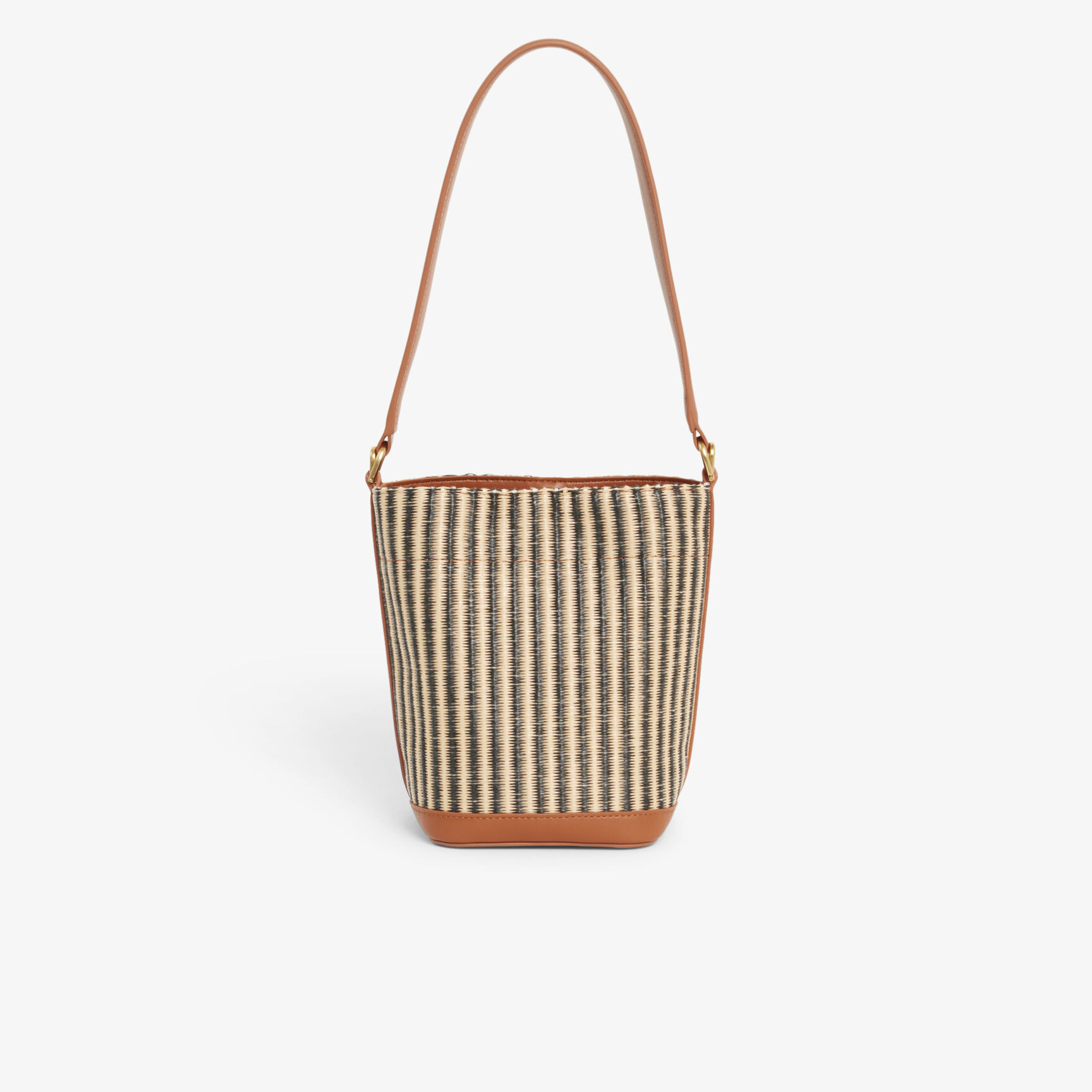 Small Summer Pack Raffia Bucket Bag Small Summer Pack Raffia Bucket Bag - NF5246PB-T46