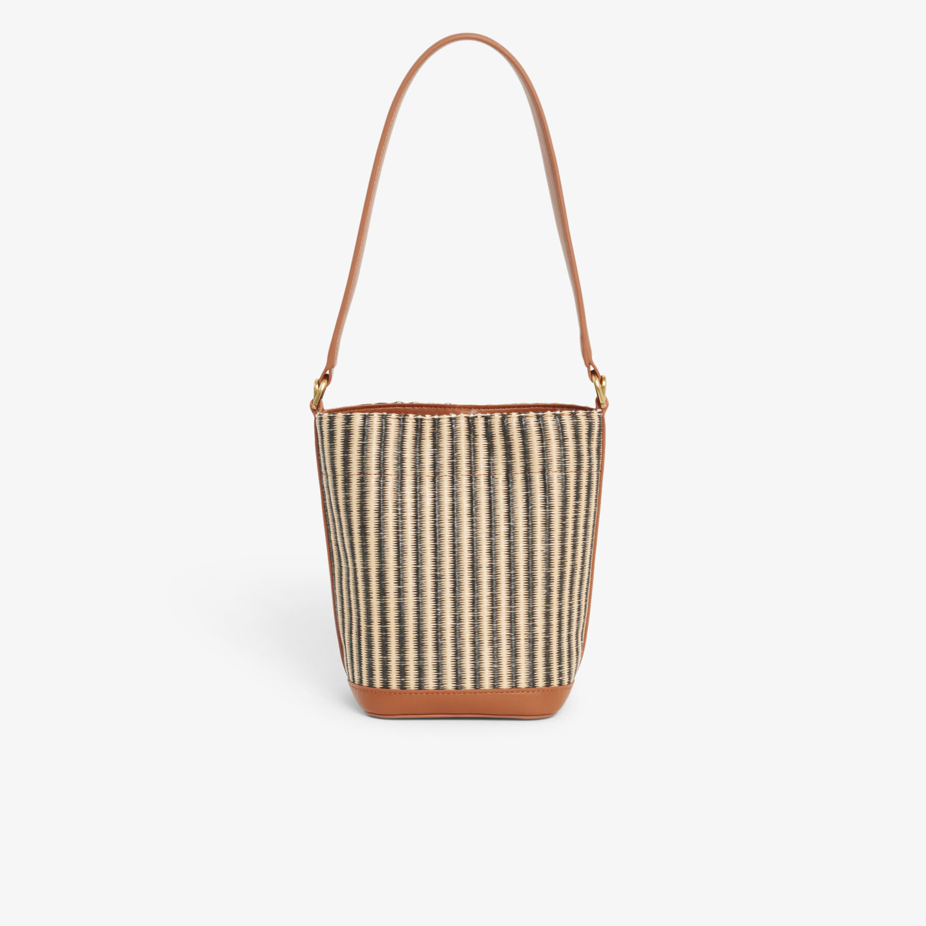 Small Summer Pack Raffia Bucket Bag Small Summer Pack Raffia Bucket Bag - NF5246PB-T46