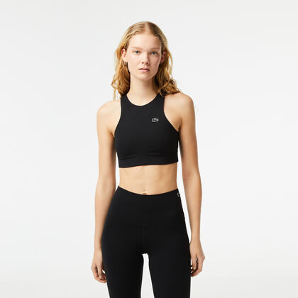Women's Lacoste Quick-dry Recycled Polyamide Stretch Bra