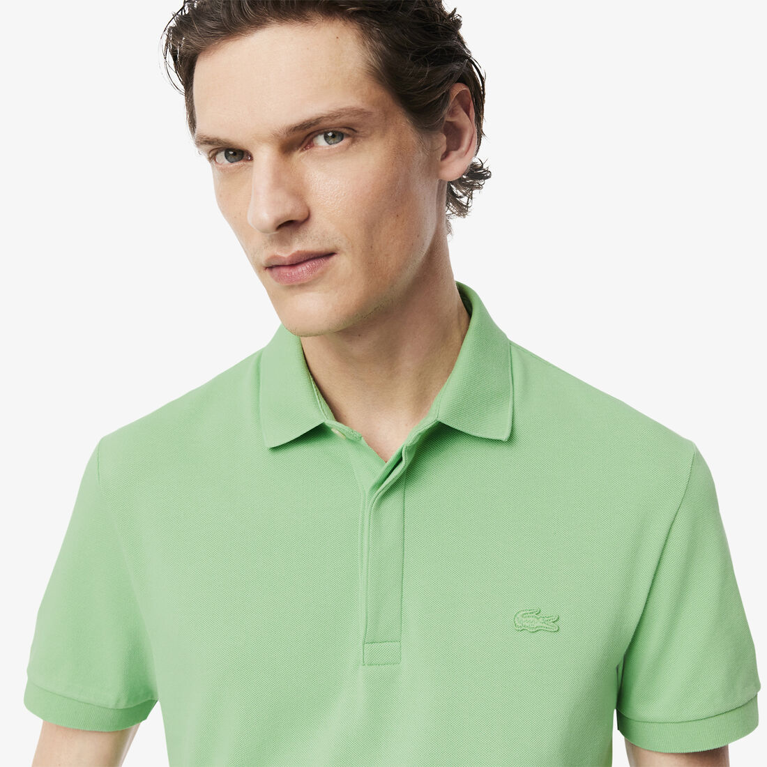 Regular Fit Paris Stretch Pique Polo Shirt Regular Fit Paris Stretch Pique Polo Shirt - PH5522-00-TTF