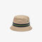 Unisex Lacoste Organic Cotton Stripe Band Bucket Hat unisex lacoste organic cotton stripe band bucket hat