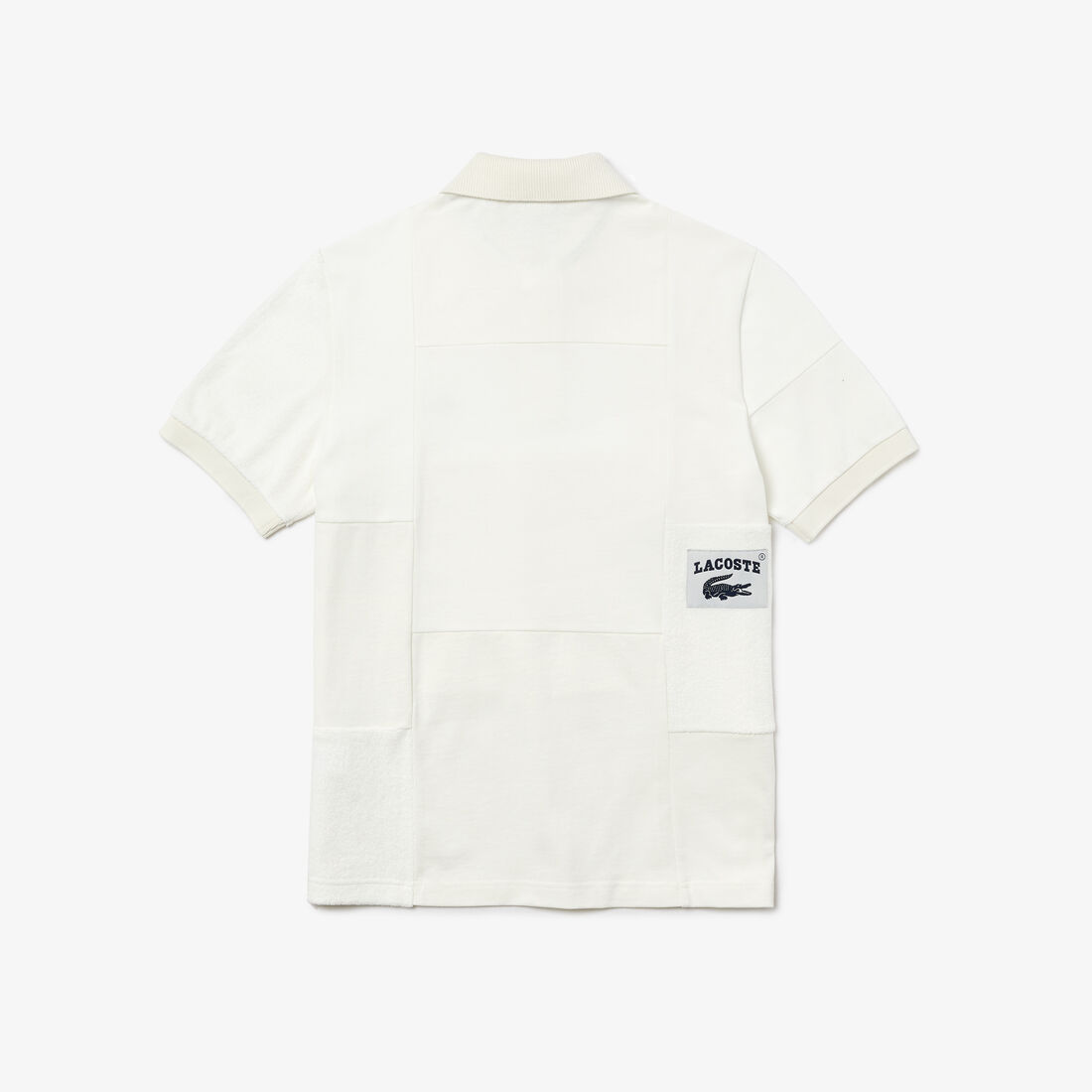 Men’s Lacoste L!VE Heritage Relaxed Fit Piqué And Bouclé Polo Shirt Men’s Lacoste L!VE Heritage Relaxed Fit Piqué And Bouclé Polo Shirt