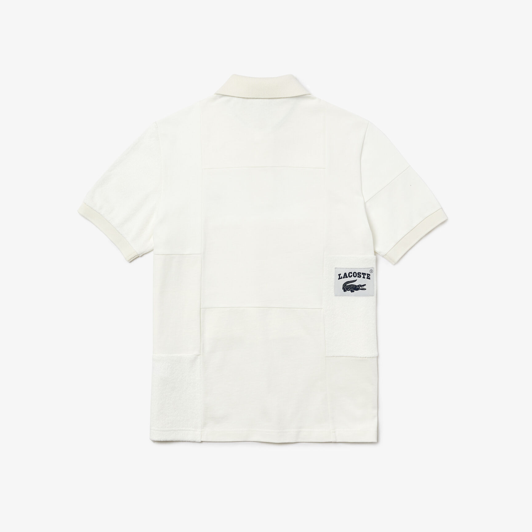 Men’s Lacoste L!VE Heritage Relaxed Fit Piqué And Bouclé Polo Shirt Men’s Lacoste L!VE Heritage Relaxed Fit Piqué And Bouclé Polo Shirt