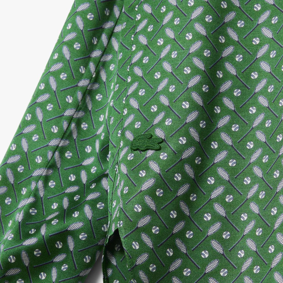 قميص مطبوع كبير الحجم Runway Oversized Printed Shirt - CF3649-00-F6H