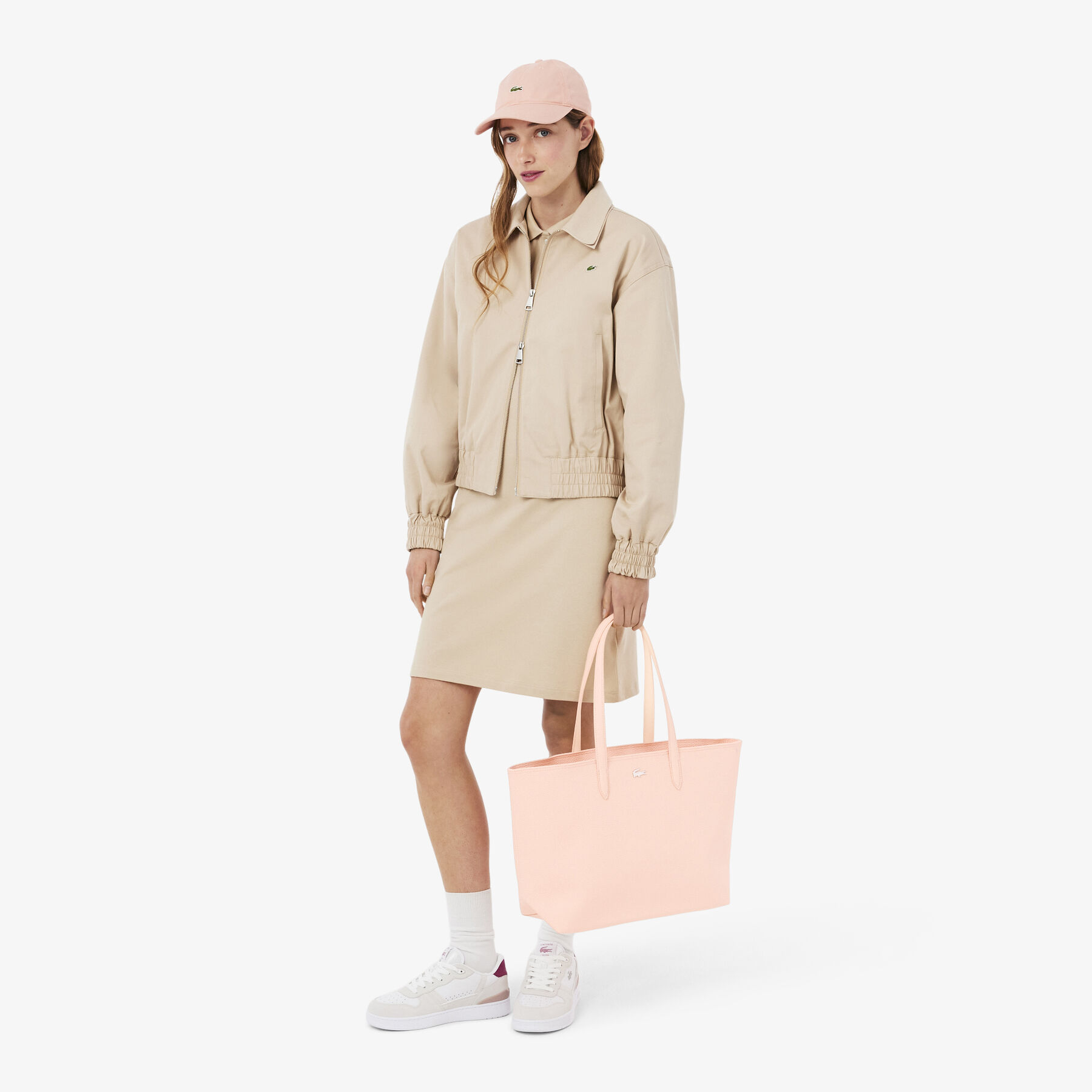 Anna Zipped Tote lacoste anna zipped tote