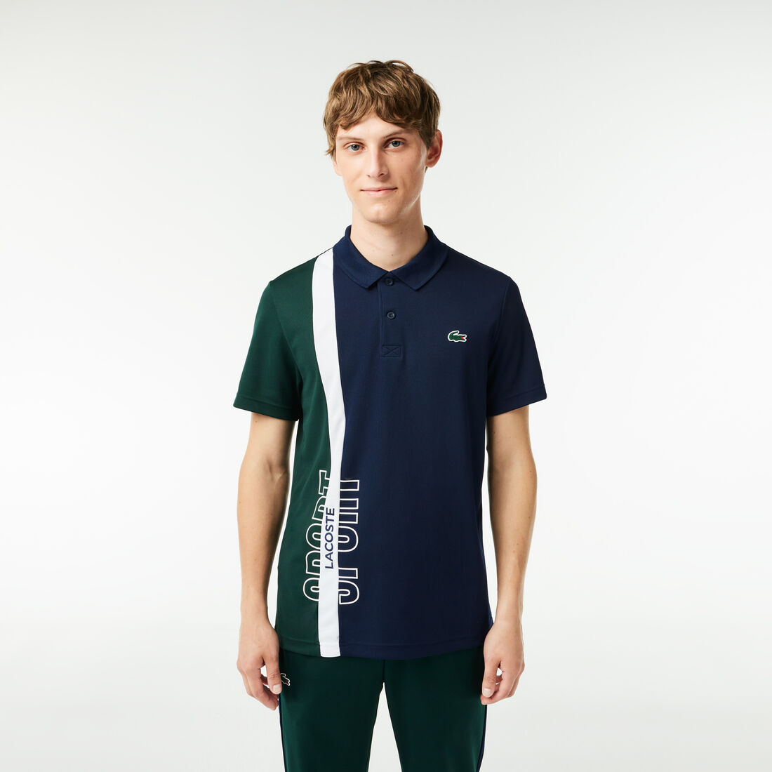 Regular Fit Recycled Knit Tennis Polo Shirt - DH1092-00-N87