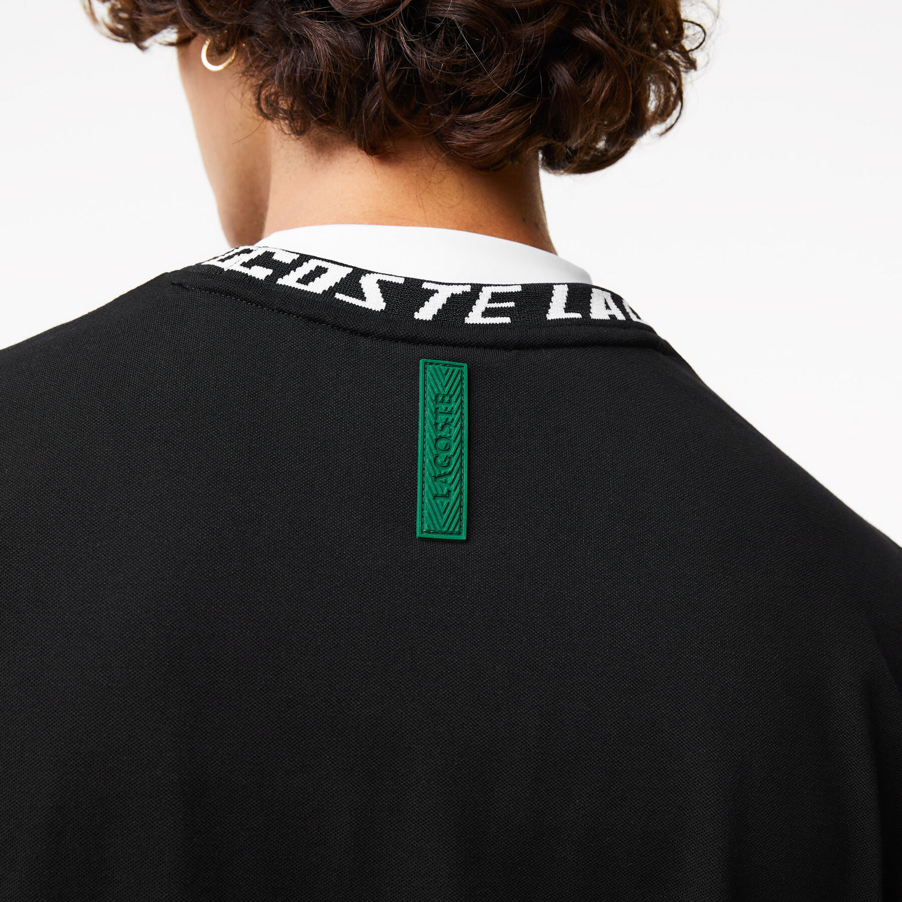 Men's Lacoste Regular Fit Branded Collar T-shirt Men's Lacoste Regular Fit Branded Collar T-shirt - TH9687-00-031