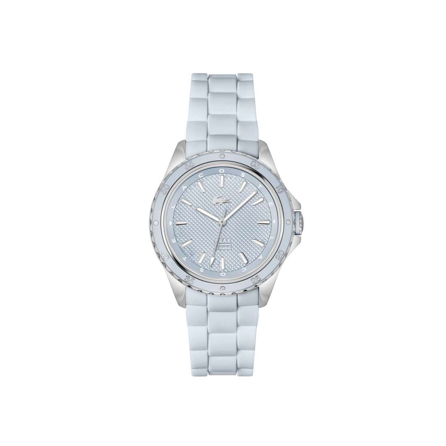 Women Silicone Strap 3 Hand Quartz Watch Women Women Silicone Strap 3Hand Quartz Watch - 2001426-BLU