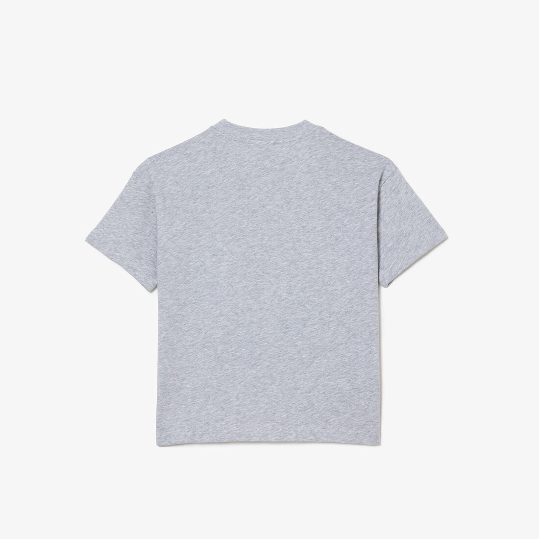 تي شيرت قطن بطبعة مميزة لكلمة Lacoste Mascot Print T-shirt - TJ1204-00-CCA