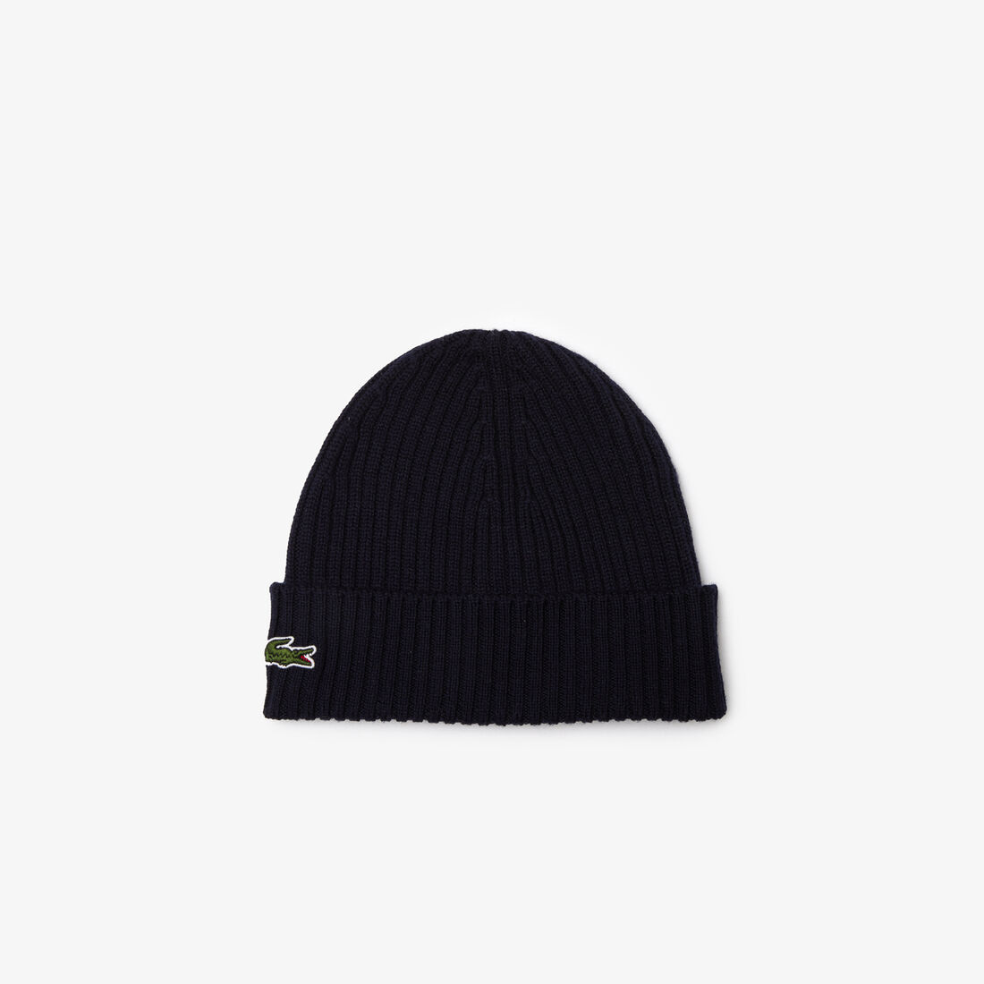 Unisex Lacoste Ribbed Wool Beanie - RB0001-00-166