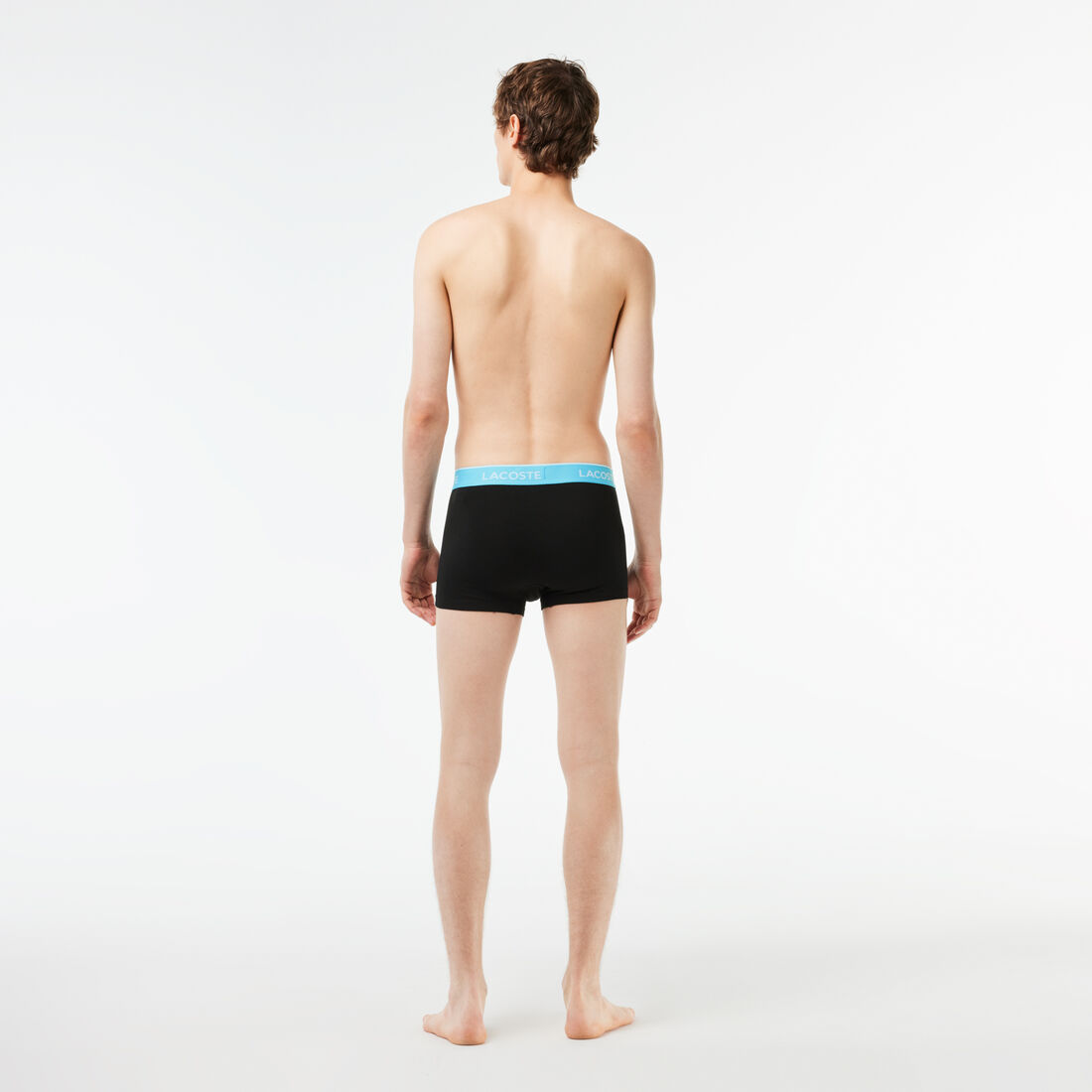 مجموعة من 3 سراويل داخلية كاجوال باللون الكحلي مع حزام خصر متباين Pack Of 3 Navy Casual Trunks With Contrasting Waistband - 5H3401-00-IZ4