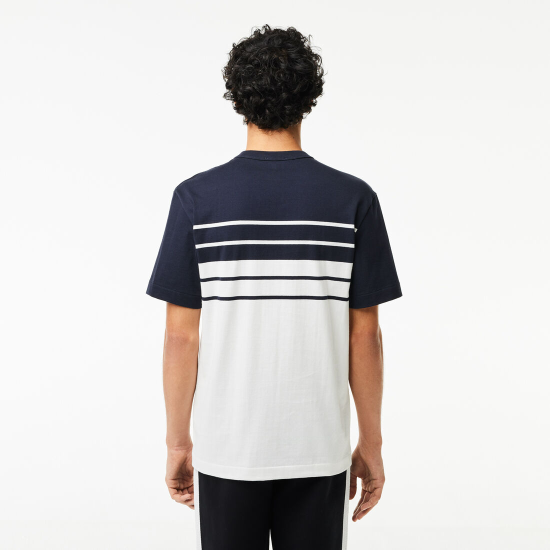 French Made Striped Jersey T-shirt French Made Striped Jersey T-shirt - TH8130-00-GA3