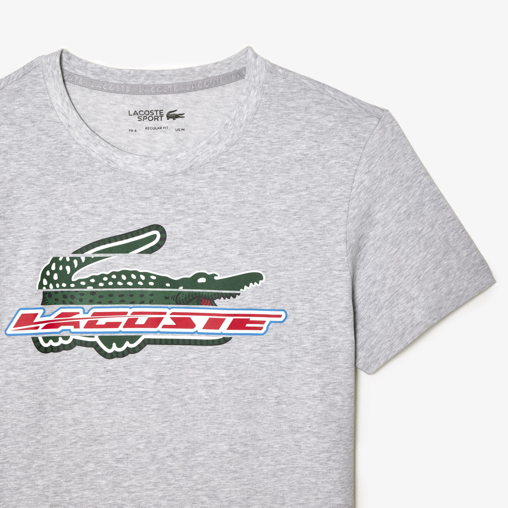 تيشيرت لاكوست قطن عضوي بقصة عادية للرجال مجموعة Lacoste SPORT تيشيرت لاكوست قطن عضوي بقصة عادية للرجال مجموعة Lacoste SPORT