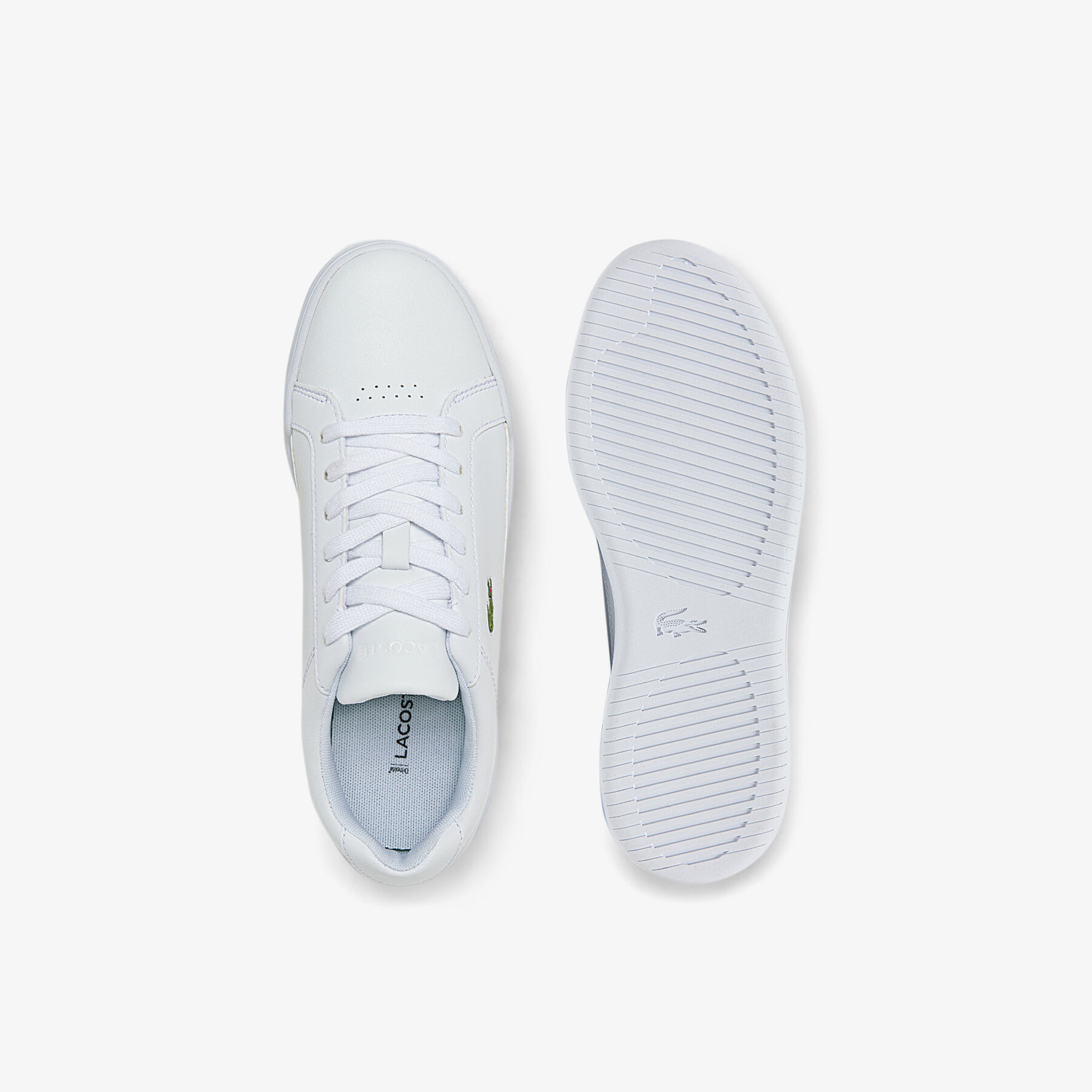 lacoste women s challenge leather and synthetic sneakers