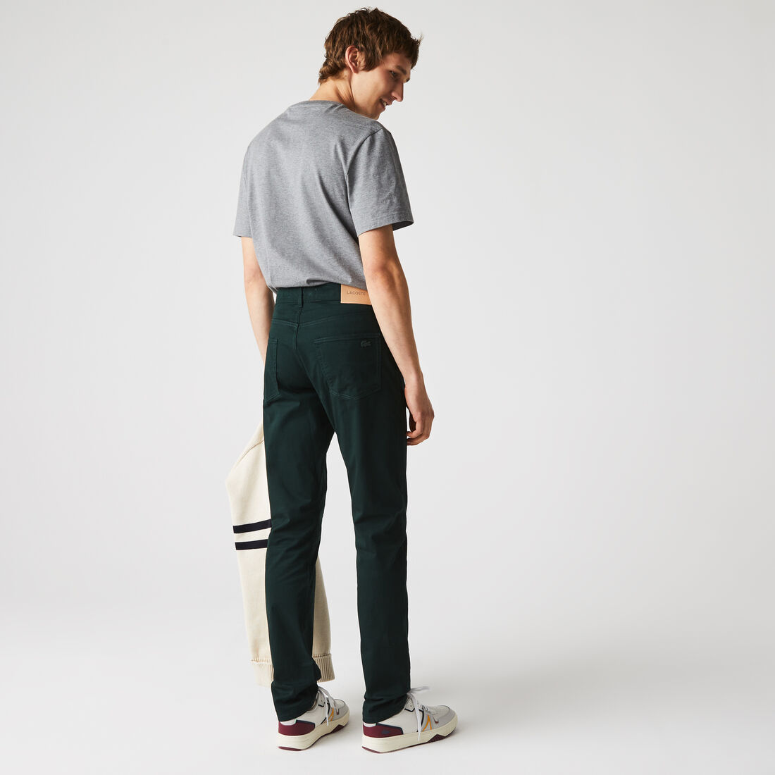 Men's Slim Fit 5-Pocket Stretch Cotton Pants Men's Slim Fit 5-Pocket Stretch Cotton Pants