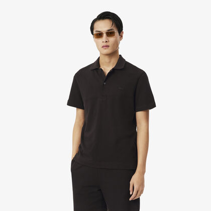 Classic Fit Textured Polo Shirt