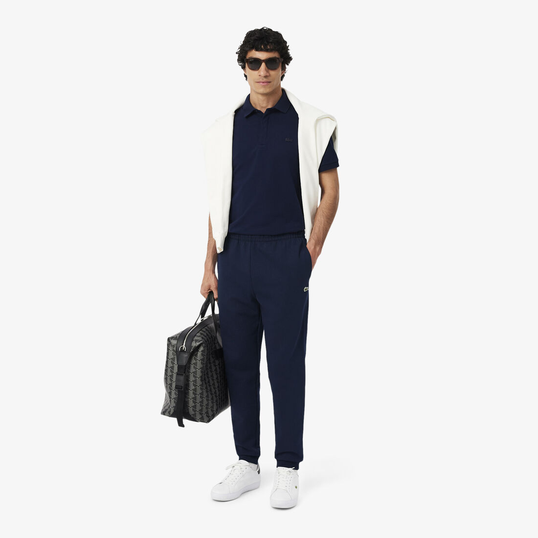 بنطال رياضي بقصة أرجل مدببة Tapered Leg Sweatpants - XH9833-00-166