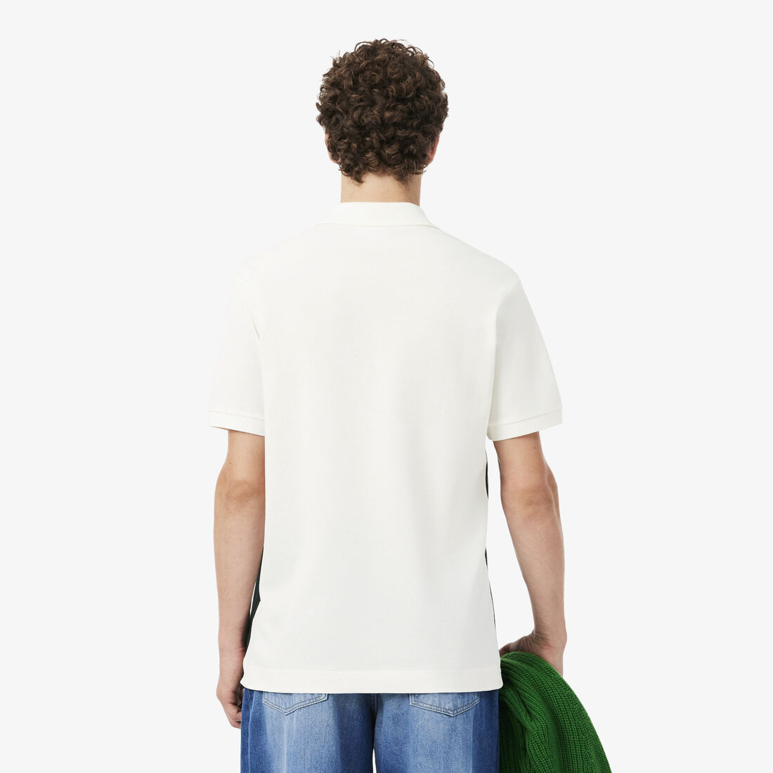 Classic Fit Colour-Block Petit Pique Polo Shirt lacoste classic fit colour block petit pique polo shirt