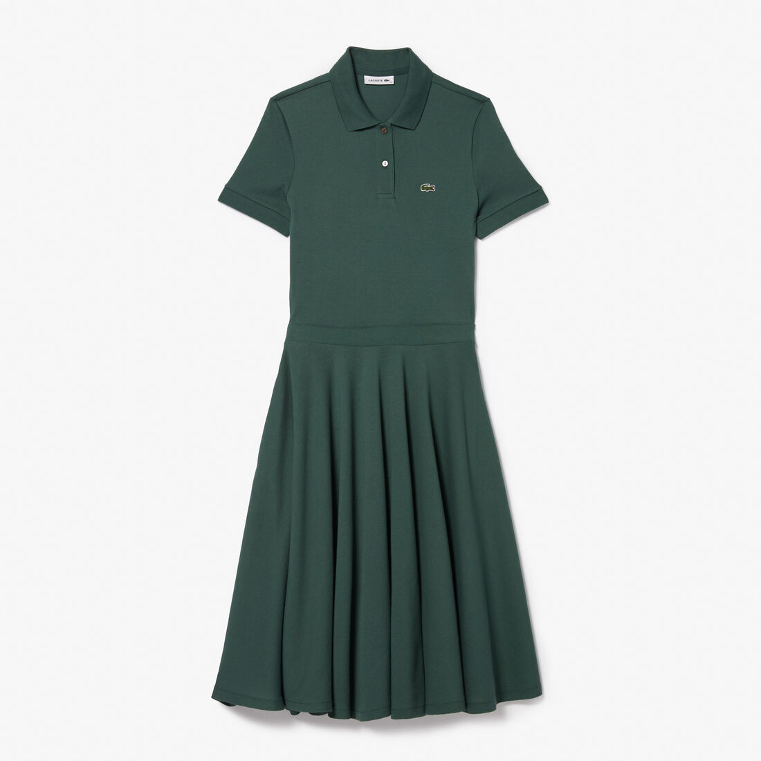 Women’s Fitted Cotton Piqué Polo Dress Women’s Fitted Cotton Piqué Polo Dress