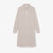 Fluid Crepe Shirt Collar Dress lacoste fluid crepe shirt collar dress