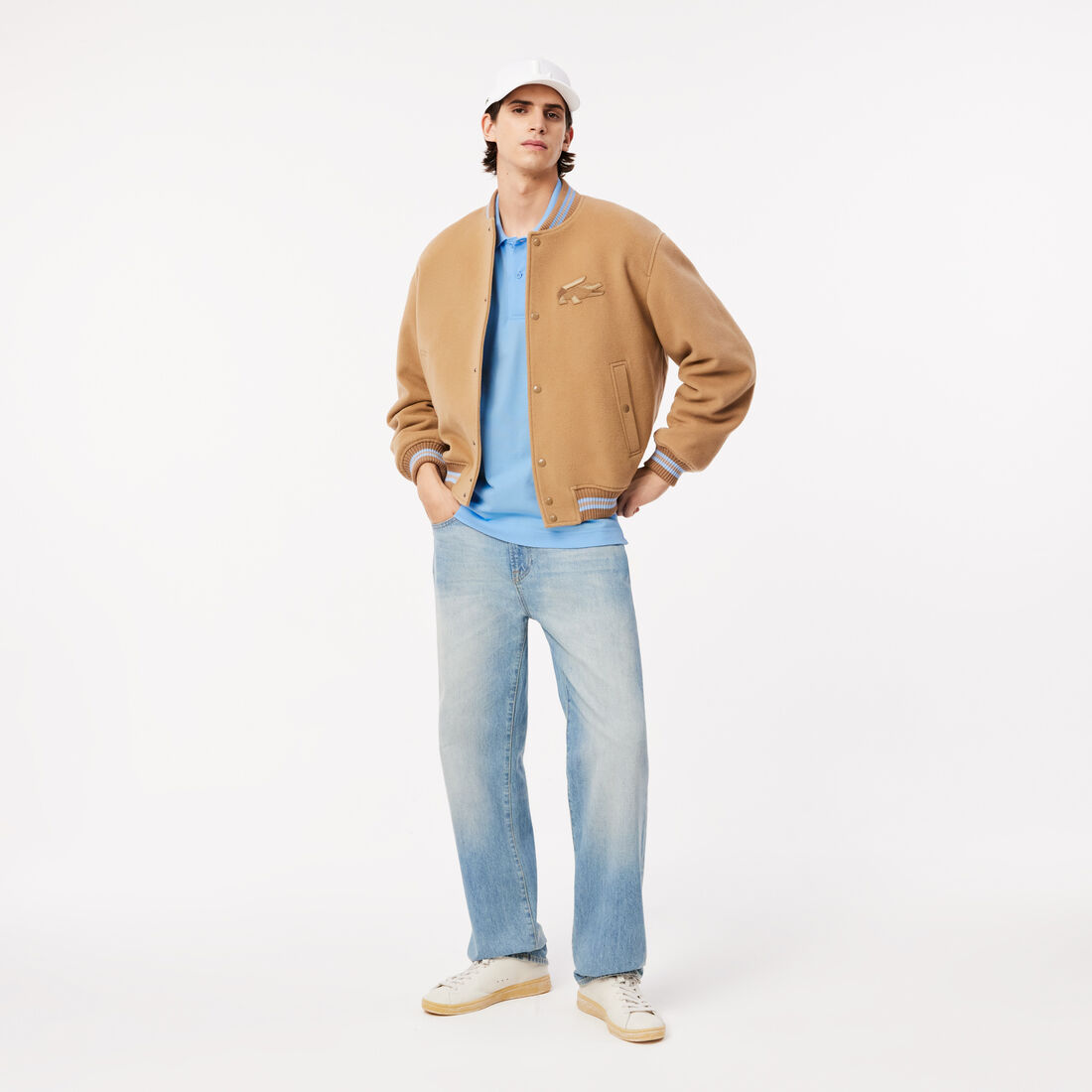 Original L.12.12 Lacoste wording French Made Polo Shirt Shirt Original L.12.12 Lacoste wording French Made Polo Shirt Shirt - PH6006-00-HBP