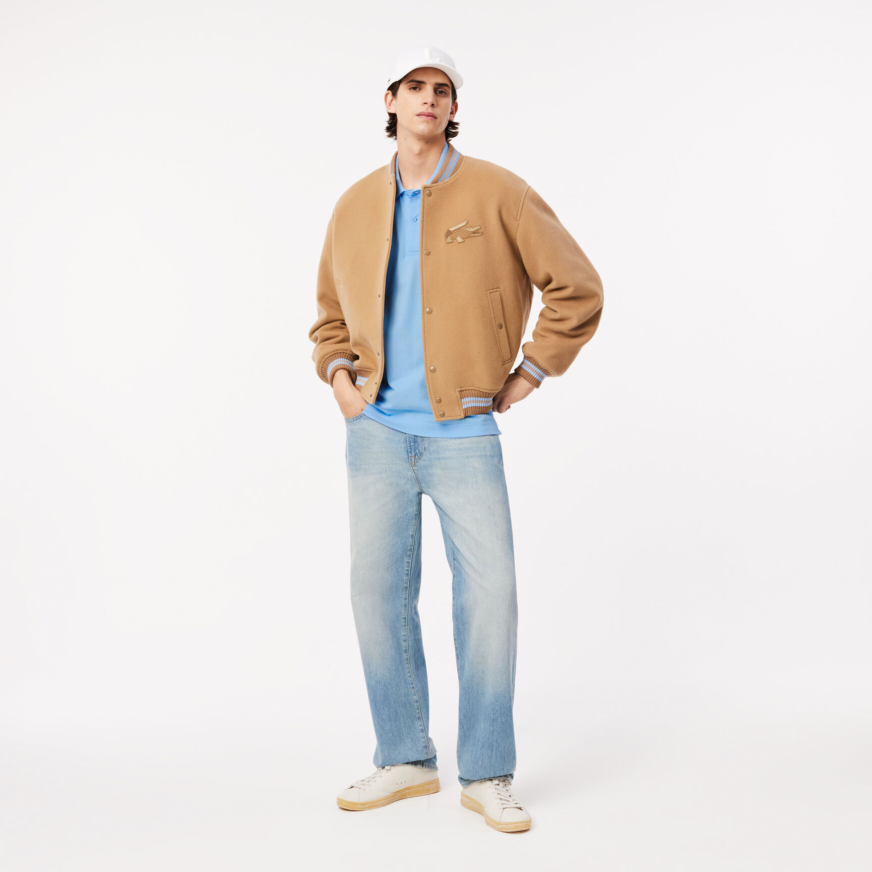 Original L.12.12 Lacoste wording French Made Polo Shirt Shirt Original L.12.12 Lacoste wording French Made Polo Shirt Shirt - PH6006-00-HBP