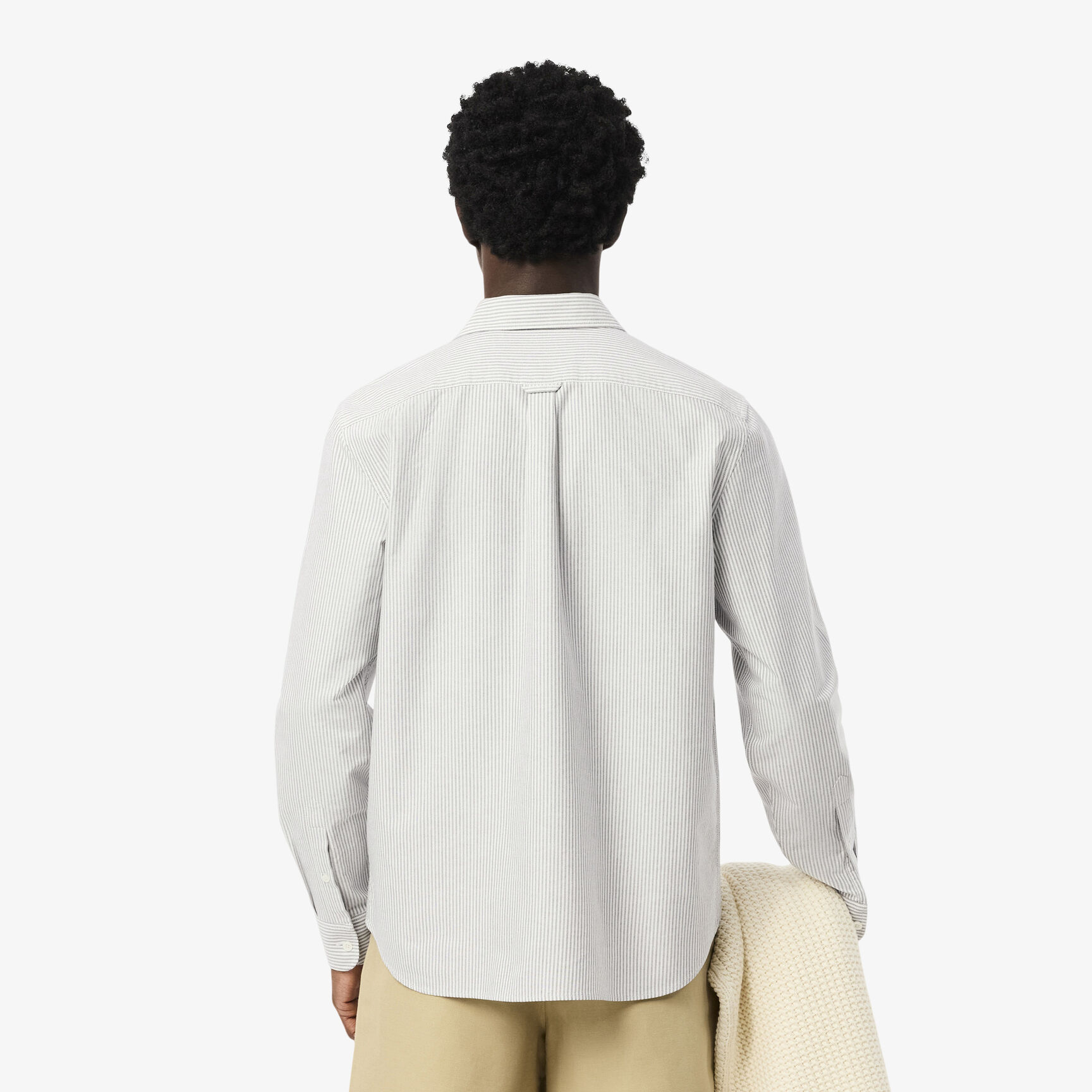 Regular Fit Striped Oxford Shirt Regular Fit Striped Oxford Shirt - CH5625-00-525