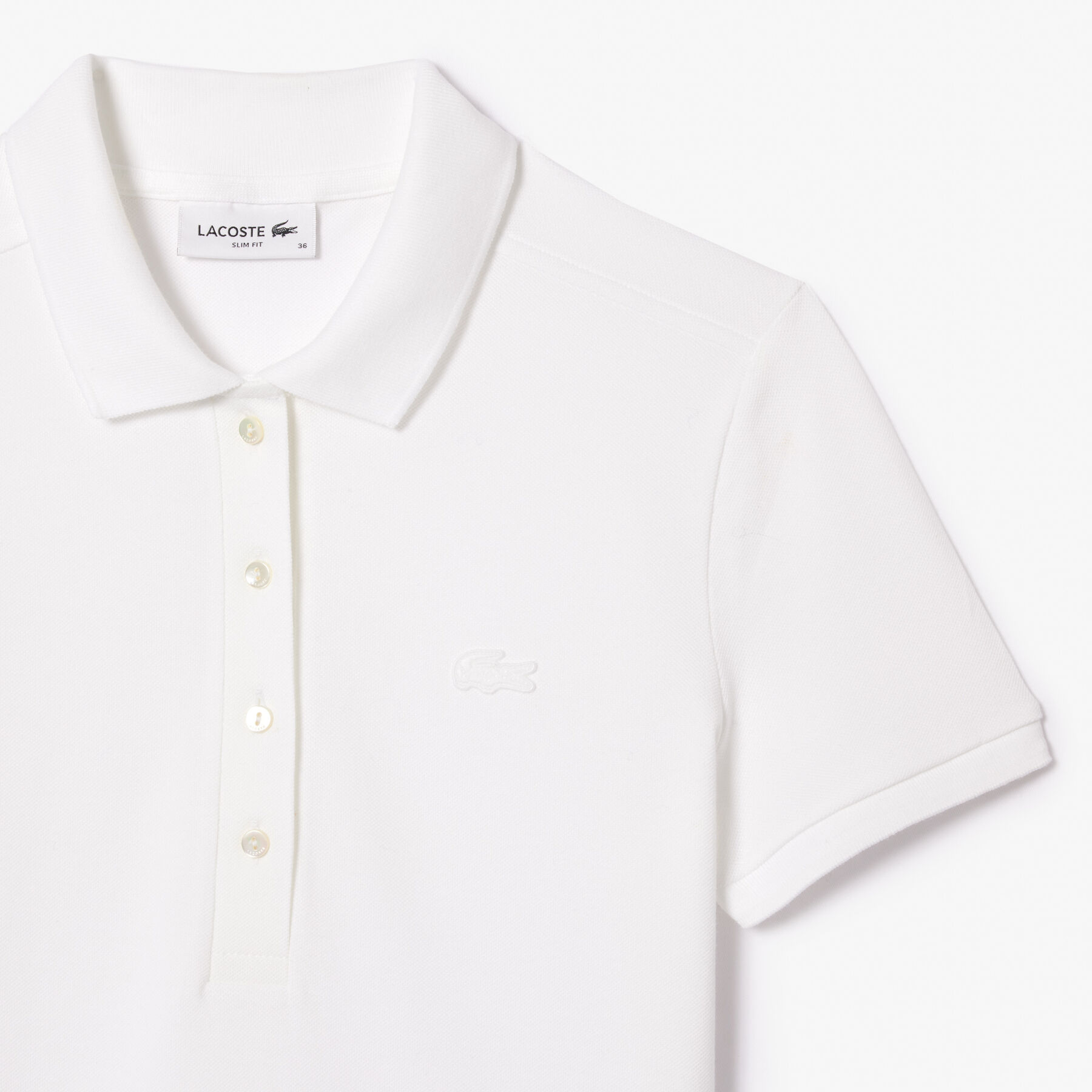 L.12.D Slim Fit Stretch Petit Pique Polo Shirt L.12.D Slim Fit Stretch Petit Pique Polo Shirt - PF5462-00-001