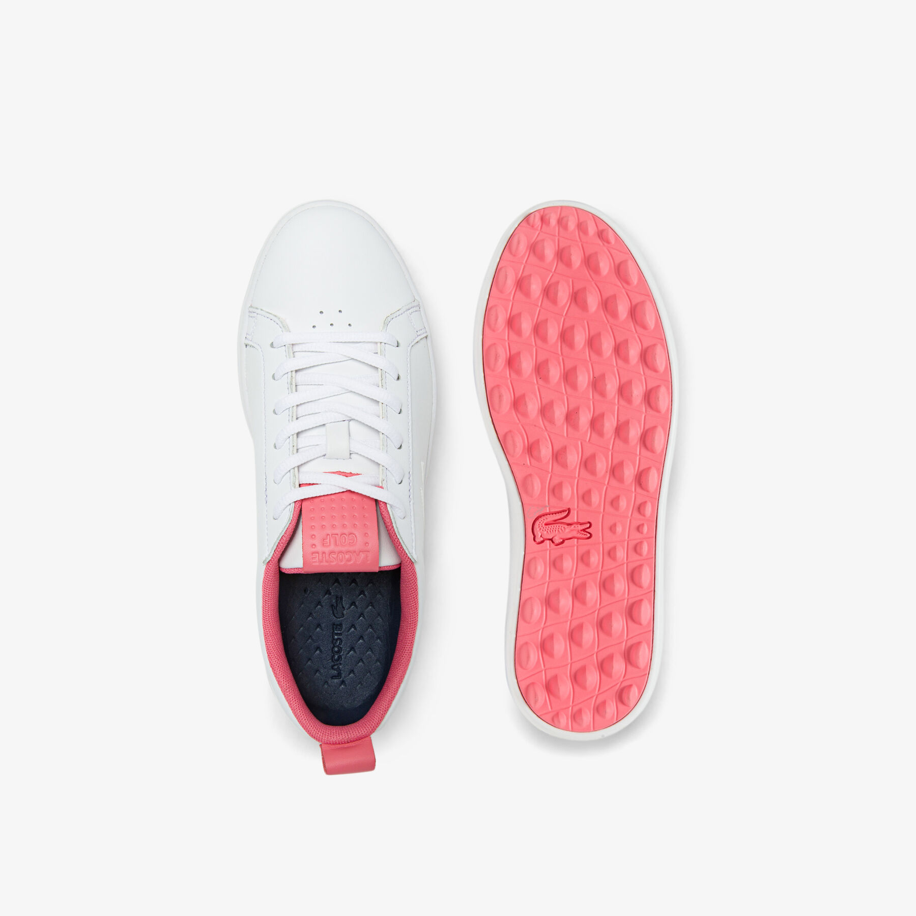 Women's G Elite Leather and Synthetic Golf Shoes lacoste women s g elite leather and synthetic golf shoes