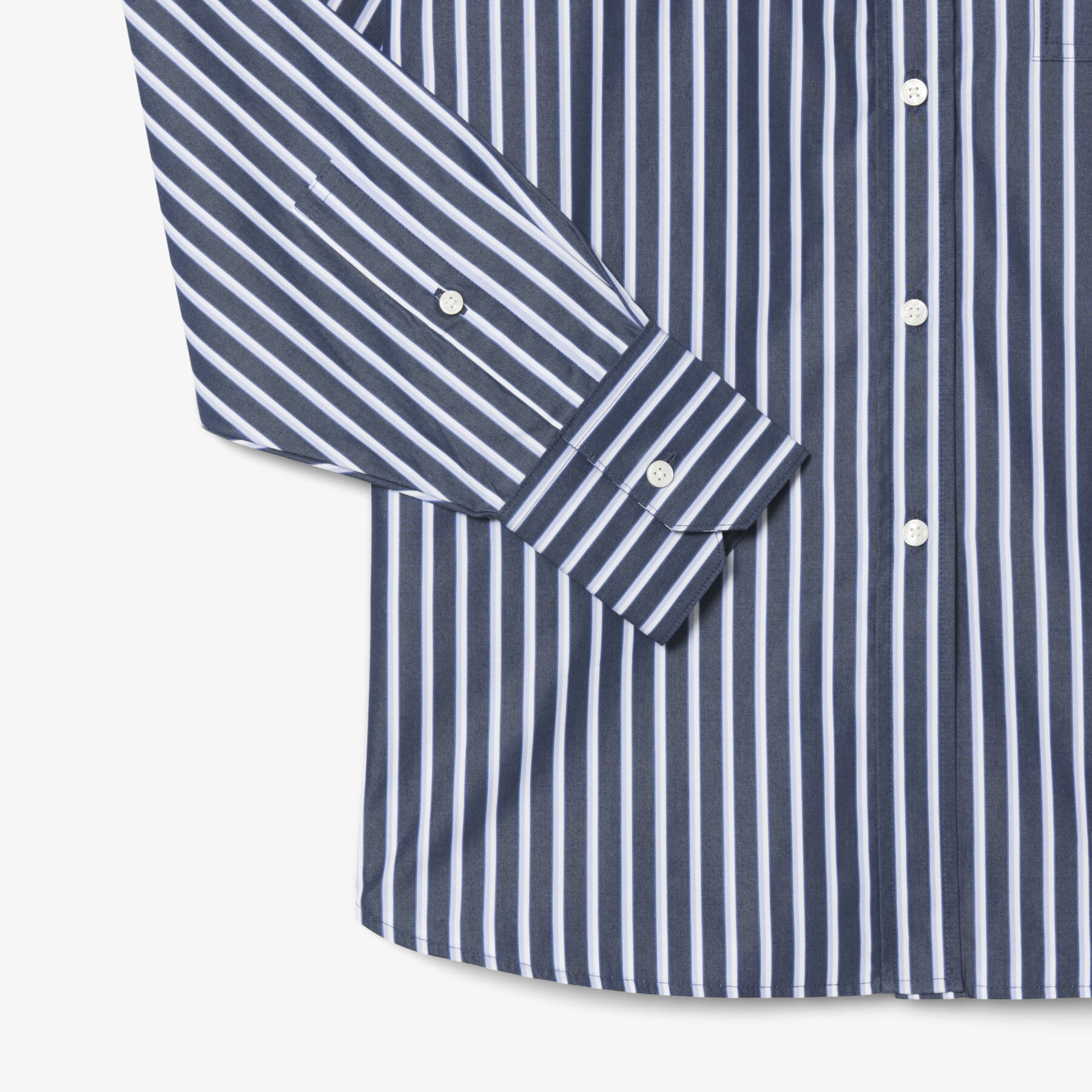 قميص بوبلين قطني أوفرسايز Oversized Cotton Poplin Shirt - CF0215-00-6GI