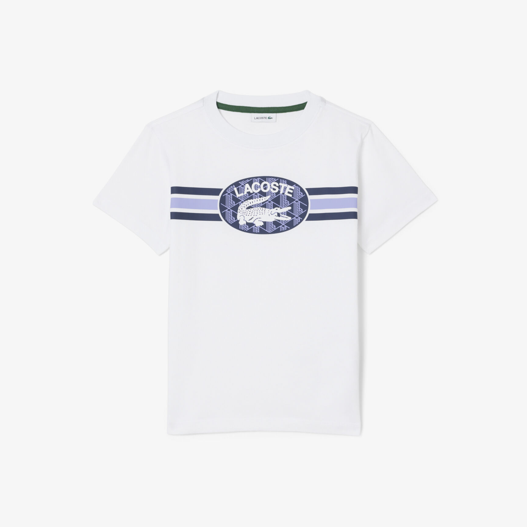 Monogram Print Cotton T-shirt - TJ0850-00-001