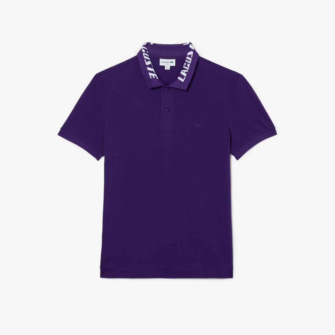 تيشيرت بولو لاكوست بيكيه مطاطي بقصة ضيقة وشعار الماركة للرجال Men's Lacoste Branded Slim Fit Stretch Piqu� Polo - PH9642-00-PFN