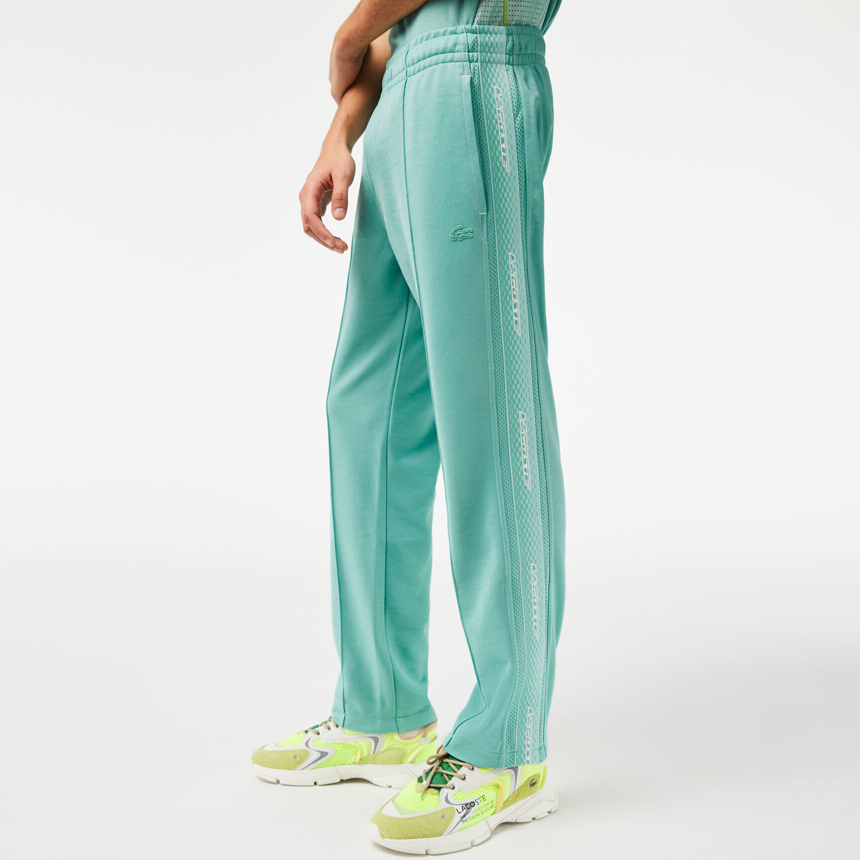 Men's Lacoste Regular Fit Pique Track Pants