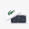 Zipped Croc Print Wallet لاكوست zipped croc print wallet