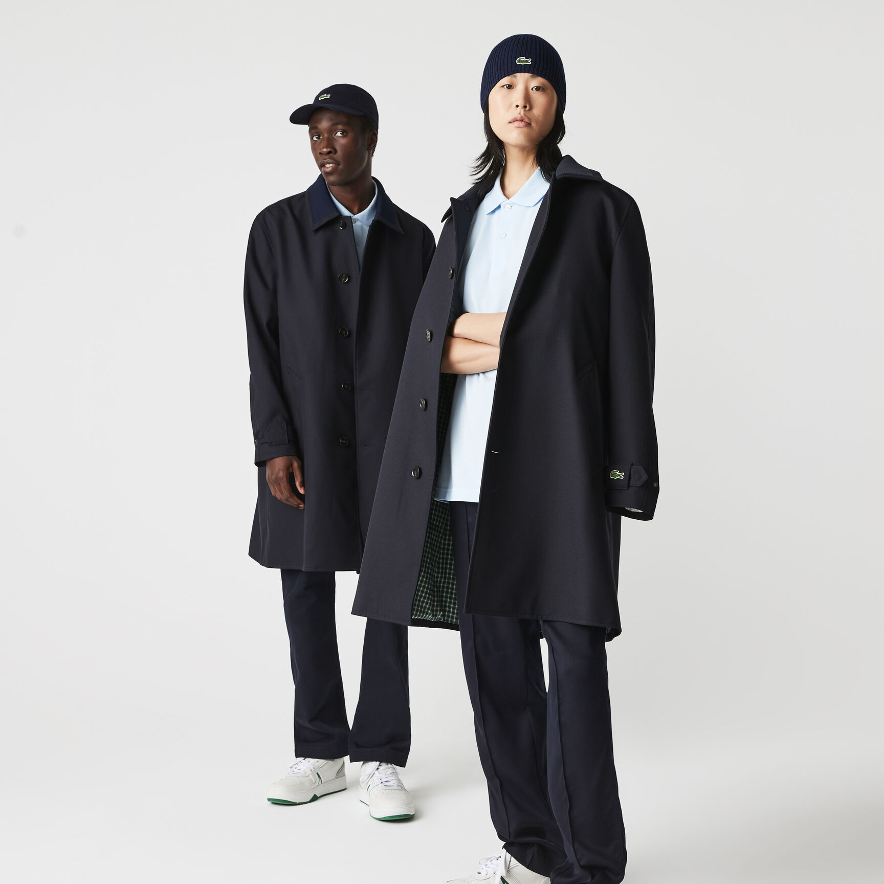 Unisex Wool Blend Straight Fit Jacket Unisex Wool Blend Straight Fit Jacket