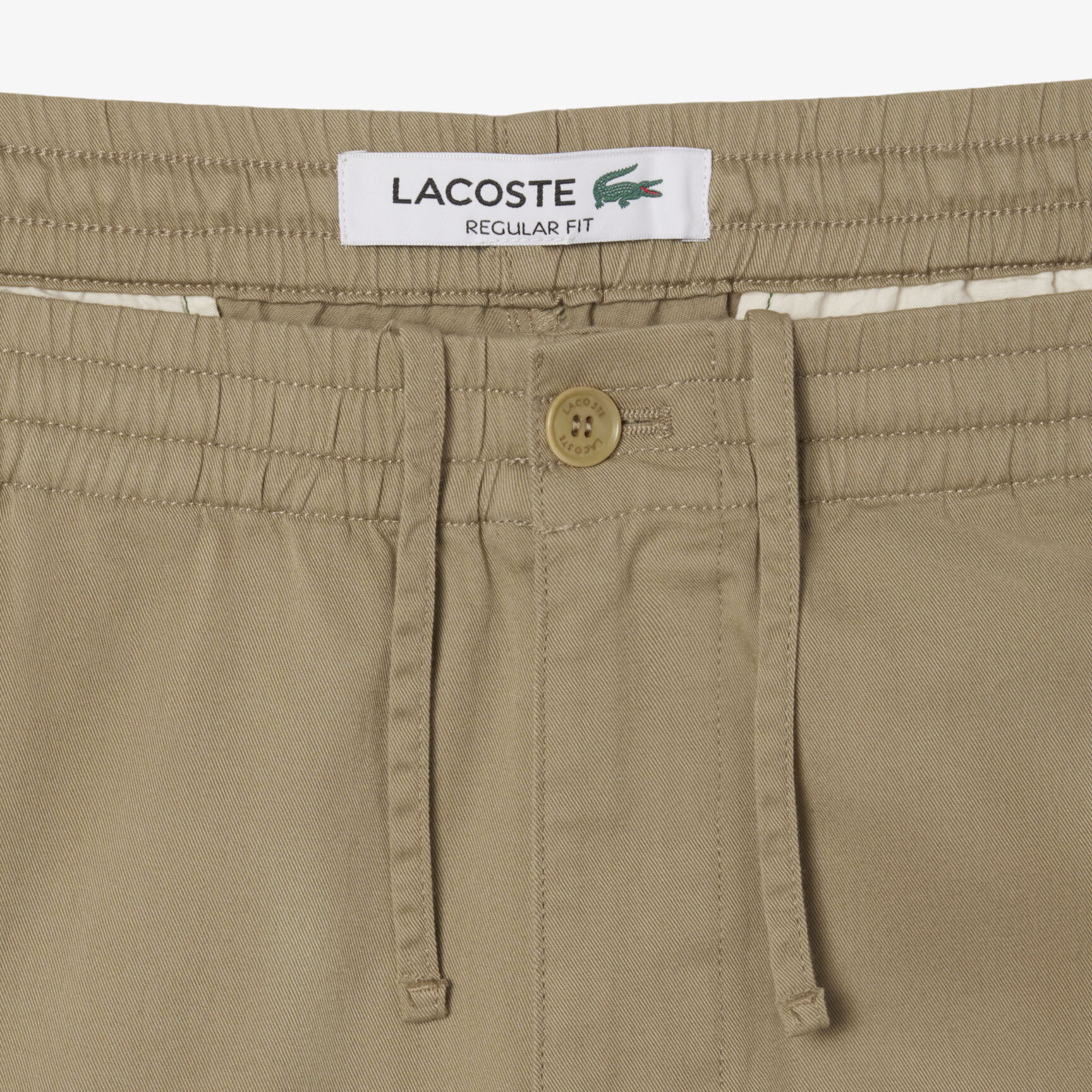 Regular Fit Cotton Gabardine Chino Pants - XH0062-00-CB8